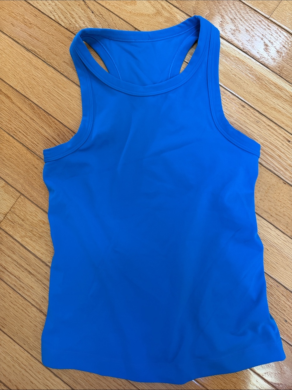 lululemon athletica Royal Blue Racerback Tank Top